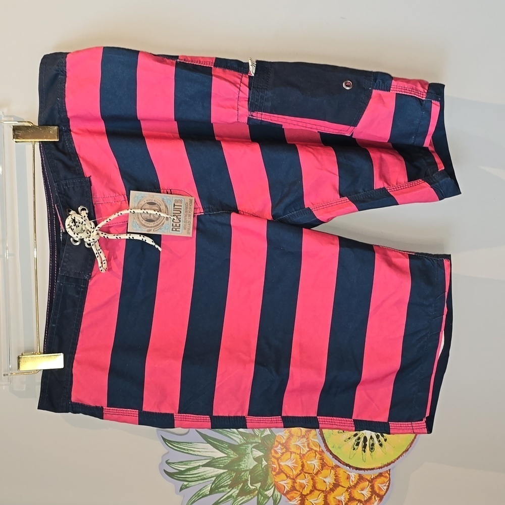 Marfinno - Men's Bermuda Swim Trunks with Cargo Pocket​​​​